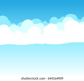 Sky with Blue indigo