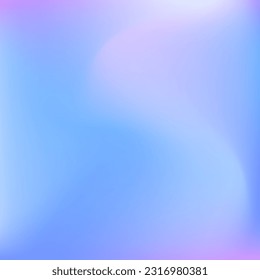 Sky Blue Indigo Violet Pink Gradient Backdrop. Pastel Sunrise Blurred Calm Sunset Swirl Gradient Mesh. Fluid Curve Lavender Cold Wavy Blurry Texture. Liquid Dynamic Color Water Light Wallpaper.