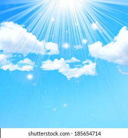 Sky blue sky landscape