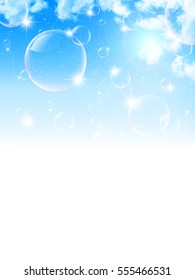 Sky blue sky landscape background