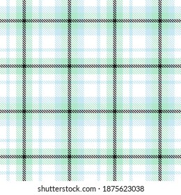 Sky Blue Ombre Plaid textured seamless pattern suitable for fashion textiles and graphics