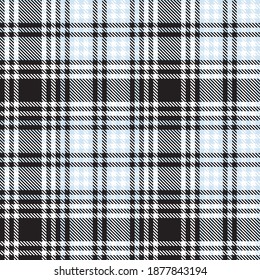 Sky Blue Ombre Plaid textured seamless pattern suitable for fashion textiles and graphics