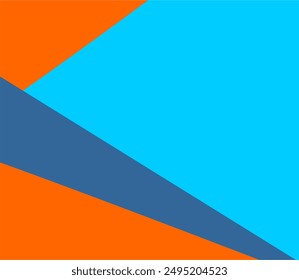 Fondo azul cielo y naranja para sus necesidades