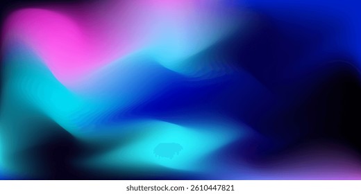 Sky blue - pink - blue gradient colour smooth blurry abstract background vector illustration. Perfect for modern artwork degital marketing, company, banner, poster.