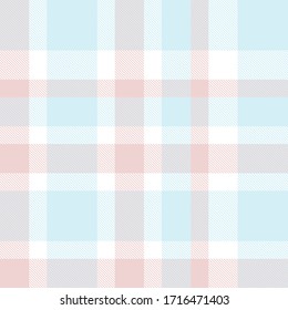 Sky blue Plaid, checkered, tartan seamless pattern suitable for fashion textiles and graphics