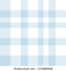 Sky blue Plaid, checkered, tartan seamless pattern suitable for fashion textiles and graphics