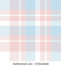 Sky blue Plaid, checkered, tartan seamless pattern suitable for fashion textiles and graphics