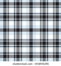 Sky blue Plaid, checkered, tartan seamless pattern suitable for fashion textiles and graphics