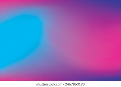 Diseño de fondo degradado de combinación de color azul cielo y rosa.