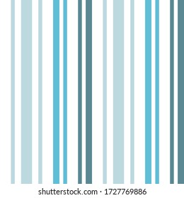 Sky blue vertical striped seamless pattern background suitable for fashion textiles, graphics