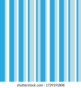 Sky blue vertical striped seamless pattern background suitable for fashion textiles, graphics
