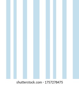 Sky blue vertical striped seamless pattern background suitable for fashion textiles, graphics