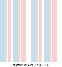 Sky blue vertical striped seamless pattern background suitable for fashion textiles, graphics
