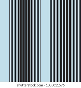 Sky blue vertical striped seamless pattern background suitable for fashion textiles, graphics