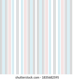Sky blue vertical striped seamless pattern background suitable for fashion textiles, graphics
