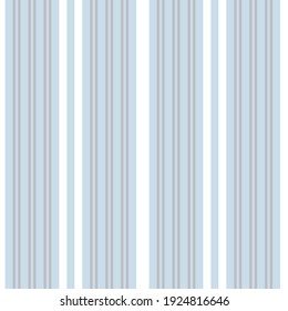 Fondo de patrón de rayas verticales de cielo azul adecuado para textiles de moda, gráficos