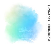 sky blue watercolor