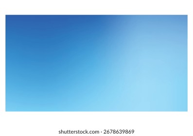 Fundo de gradiente branco azul celeste com textura de nuvem suave e design minimalista limpo