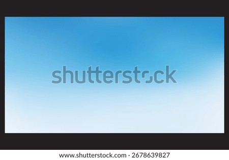 Sky Blue White Gradient Background with Soft Cloud Texture and Clean Minimalist Design