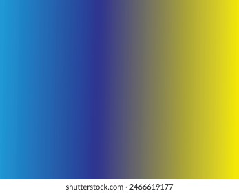Sky blue, blue and yellow  color combination gradient background design.