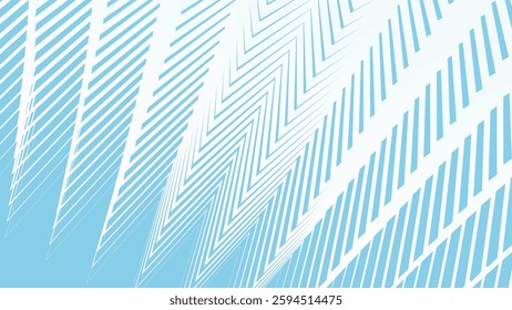 Sky blue with zig zag line abstract background for backdrop or fabric style
