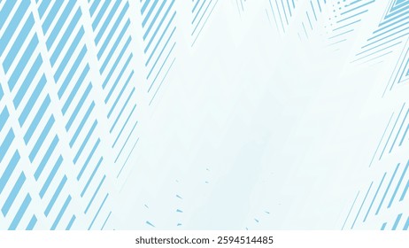 Sky blue with zig zag line abstract background for backdrop or fabric style