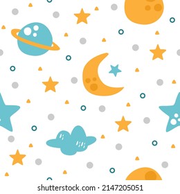 Sky cartoon pattern design concepts