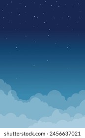sky and cloud background, blue background, vector illustration, cloud background.