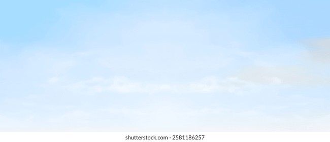 Sky cloud blue nature background paronama web cloudy summer winter season day, light beauty horizon spring brigth gradient calm abstract backdrop air nature view wallpaper landscape environment.