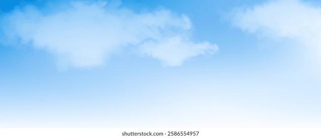 Sky cloud blue nature background paronama web cloudy summer winter season day, light beauty horizon spring brigth gradient calm abstract backdrop air nature view wallpaper landscape environment.