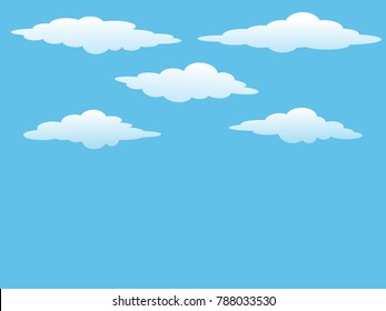 sky cloud icon  background blue vector weather cloudy blue white art natrue