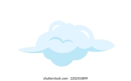 Sky cloud icon. Vector illustration