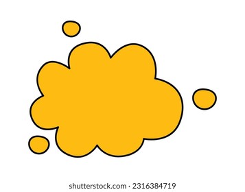 Sky Cloud Icon Vector Illustration