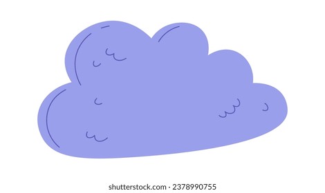 Sky Cloud Icon Vektorgrafik