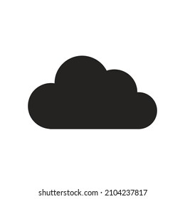 sky, cloud icon. weather forecast, season, glyph icon, silhouette icon, solid icon. very suitable for use in websites, applications, digital, apps and others.