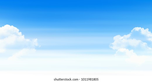Sky cloud landscape background