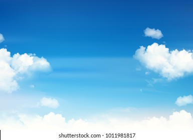 Sky cloud landscape background