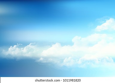 Sky cloud landscape background