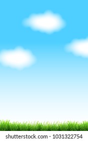 Sky cloud landscape background