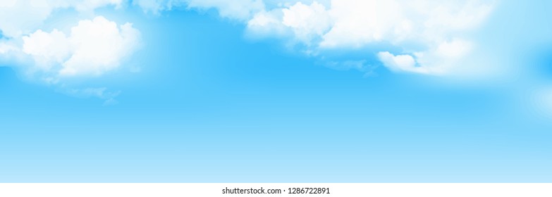 Sky cloud landscape background