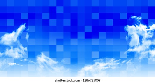 Sky cloud landscape background