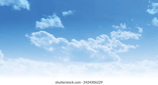 Fondo del entorno natural de la nube de cielo