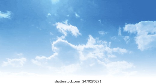 Hintergrund der Sky Cloud-Natur