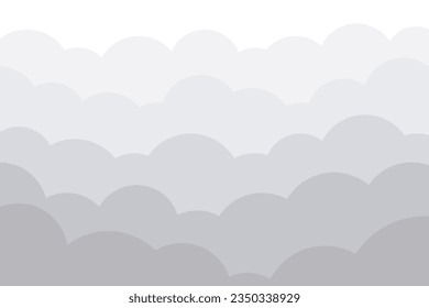 Himmel mit Wolke. Regenzeit, Hintergrund