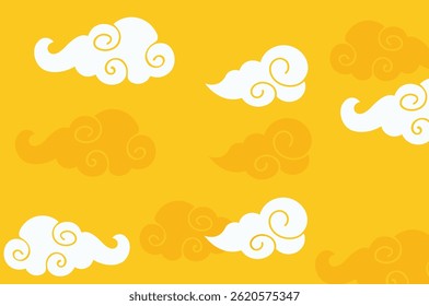 Sky And Cloud Vector Design Illustration 