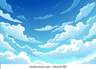 Sky clouds background