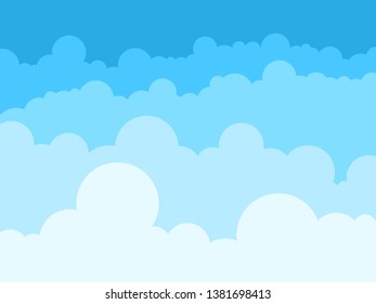 Sky Cloud Concept Everyone Element Design Stock Vector (Royalty Free ...