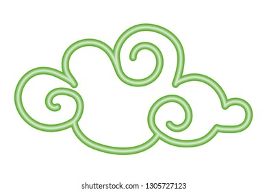 sky clouds cartoon