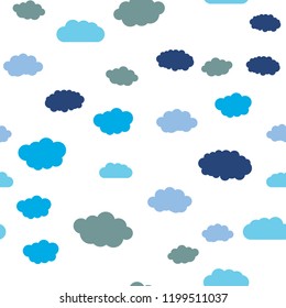 Sky and clouds. Flat geometric pattern texture. Multicolor abstract background for print and textile Sky and clouds. Flat geometric pattern texture. Multicolor abstract background for print and textile