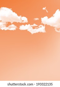 Sky clouds landscape